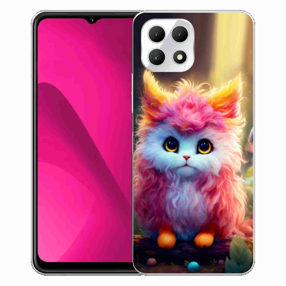 Zselés borítás mmCase a T-Mobile T Phone 2 készülékhez - aranyos cica 5