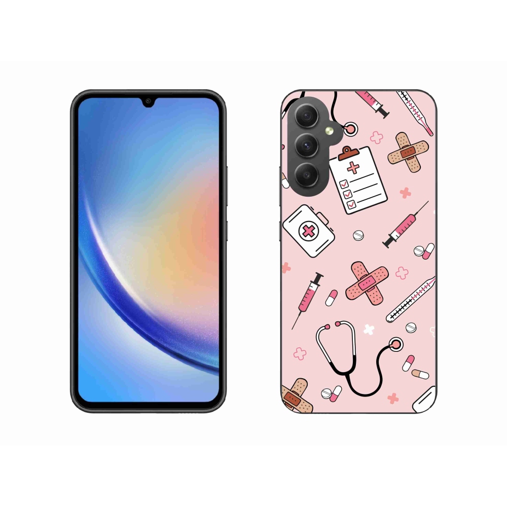Zselés borítás mmCase Samsung Galaxy A34 5G - egészség 2