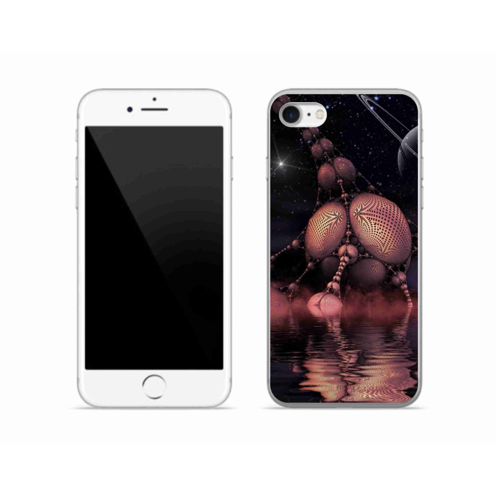 Gél borítás mmCase iPhone SE (2022) - absztrakt motívum 19