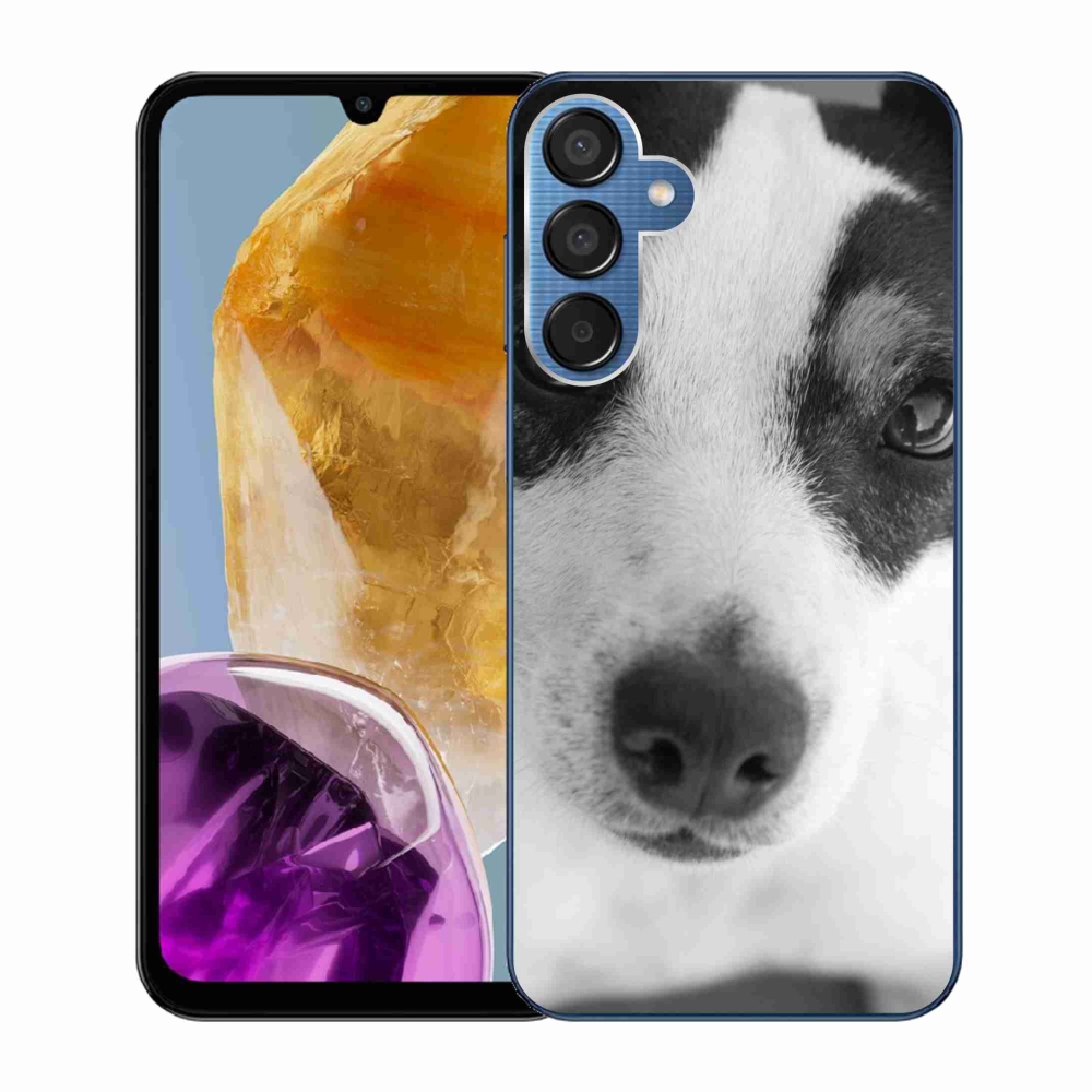 Gél védőhuzat mmCase Samsung Galaxy M15 5G - kutya