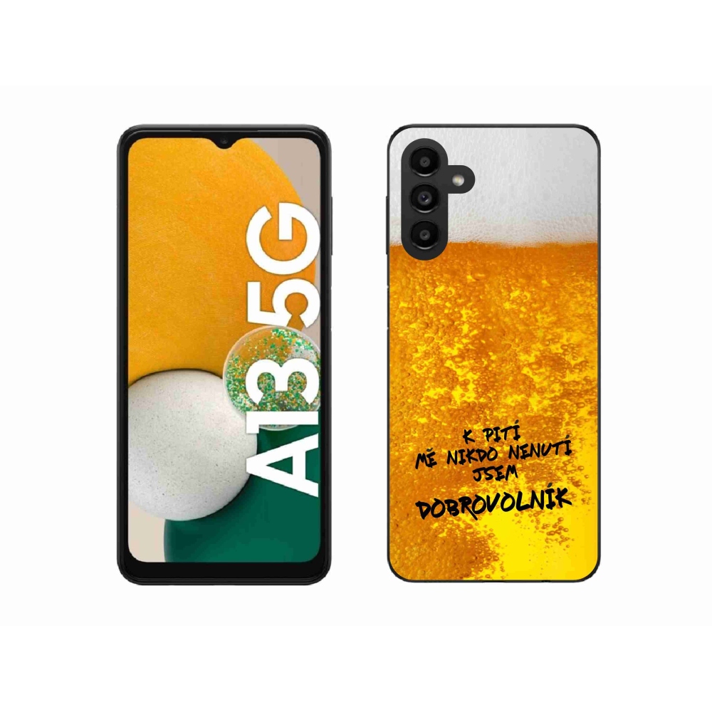 Gél borítás mmCase Samsung Galaxy A13 5G - sör motívum 4