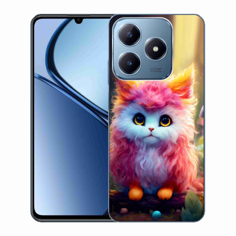 Gél borító mmCase a Realme C63 készülékhez - aranyos cica 5