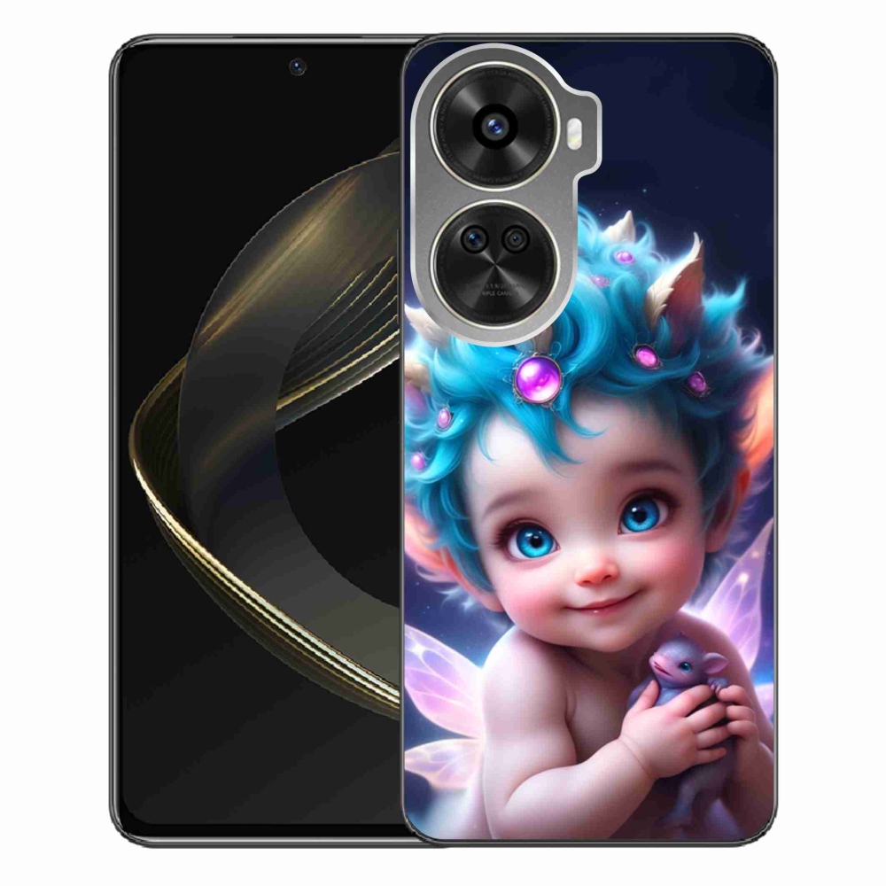 Gél borítás mmCase a Huawei Nova 12 SE-hez - baba pillangószárnyakkal