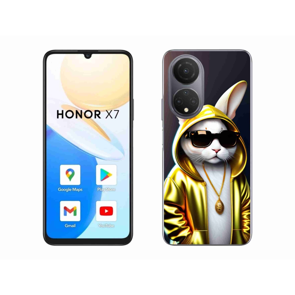 Zselés borítás mmCase a Honor X7-hez - cat boss
