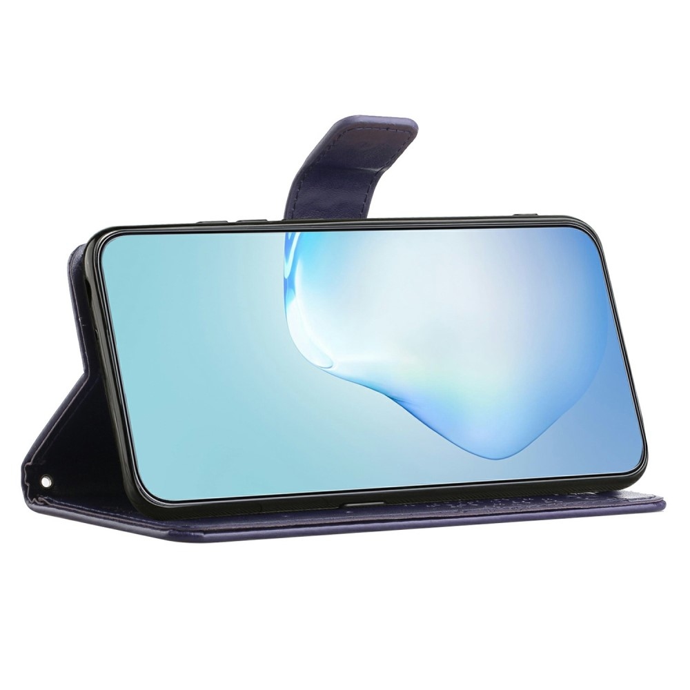 Fa könyv tok Samsung Galaxy A26 5G - sötét lila
