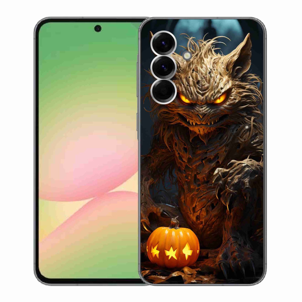Gél borítás mmCase Samsung Galaxy A56 5G - Halloween szörny - Samsung Galaxy A56 5G - Halloween szörny