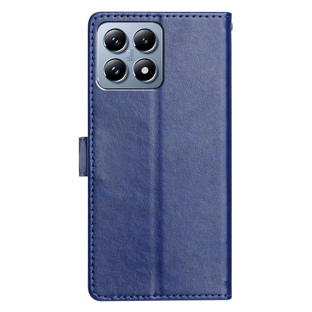 Vérrögök könyv tok a Xiaomi 15T Pro-hoz - kék