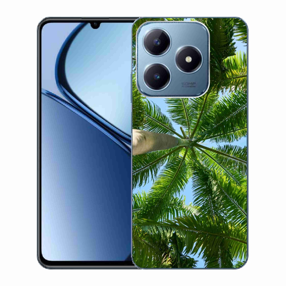 Gél borítás mmCase a Realme C63 készülékhez - pálmafák