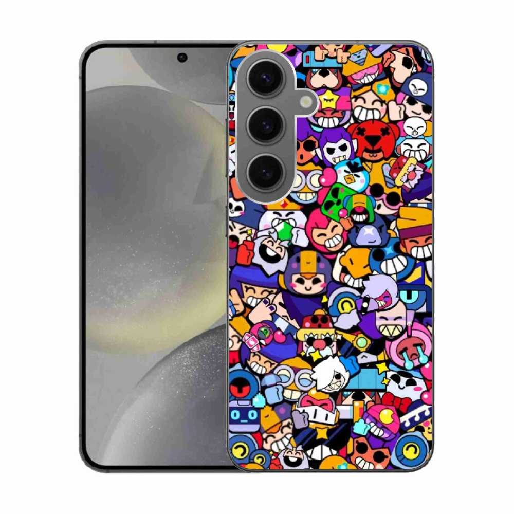 Zselés borítás mmCase Samsung Galaxy S24 - verekedős csillagok 2