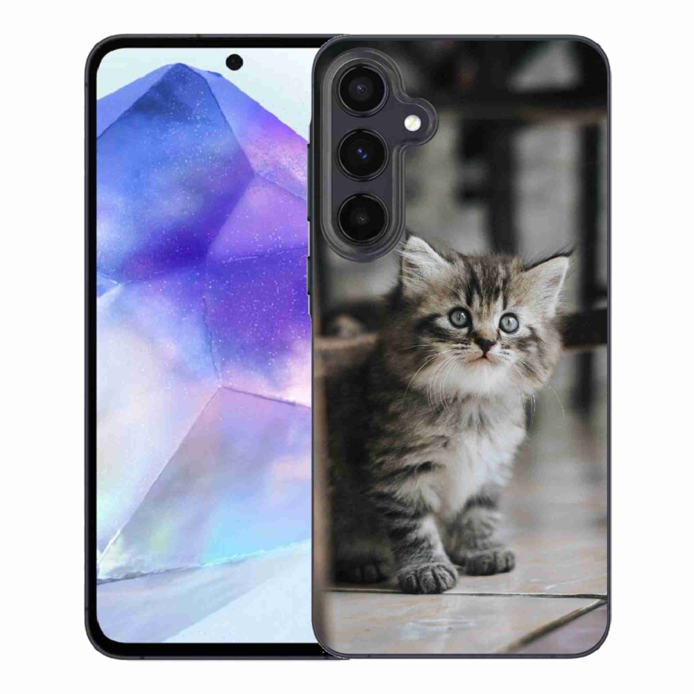 Gél védőhuzat mmCase Samsung Galaxy A55 5G - cica
