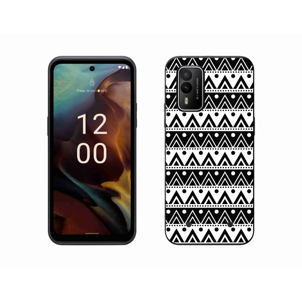Zselés borítás mmCase a Nokia XR21 készülékhez - absztrakt motívum 29