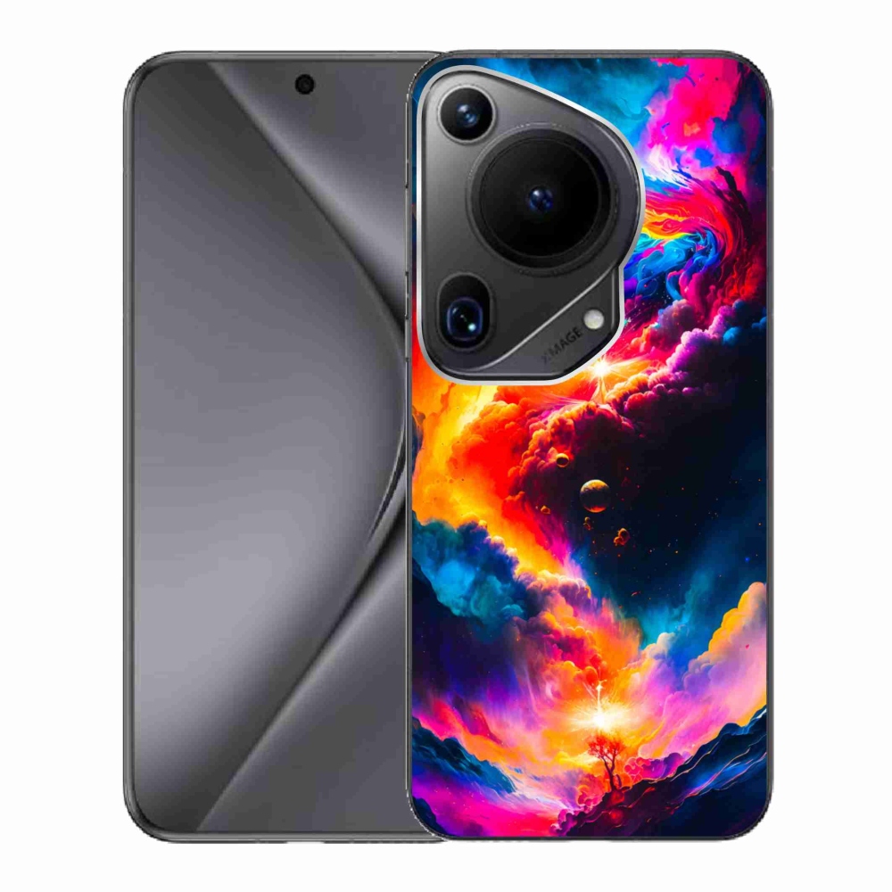 Gél borítás mmCase a Huawei Pura 70 Ultra számára - absztrakt motívum