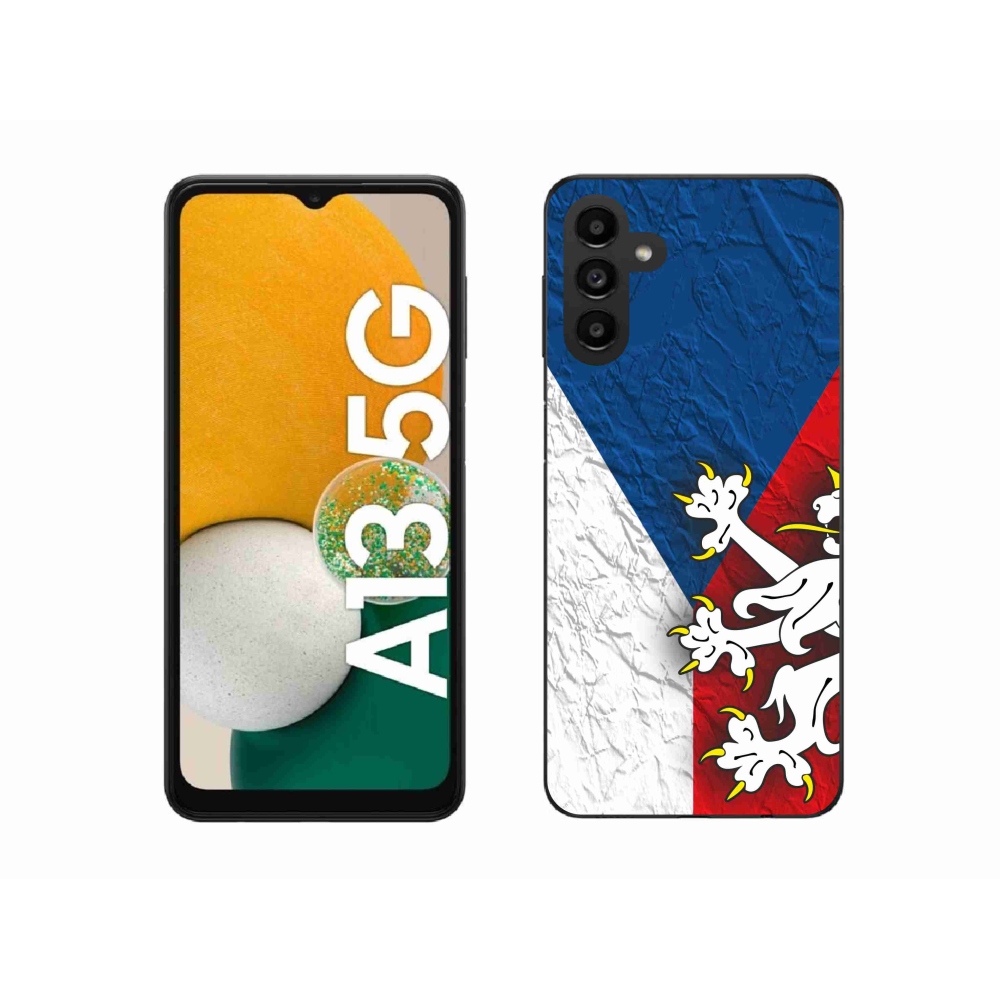 Gél védőhuzat mmCase Samsung Galaxy A13 5G - cseh zászló 1