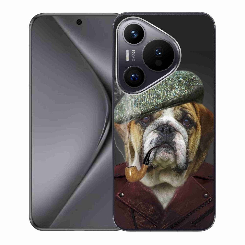 Zselés borítás mmCase a Huawei Pura 70 - kutya csővel