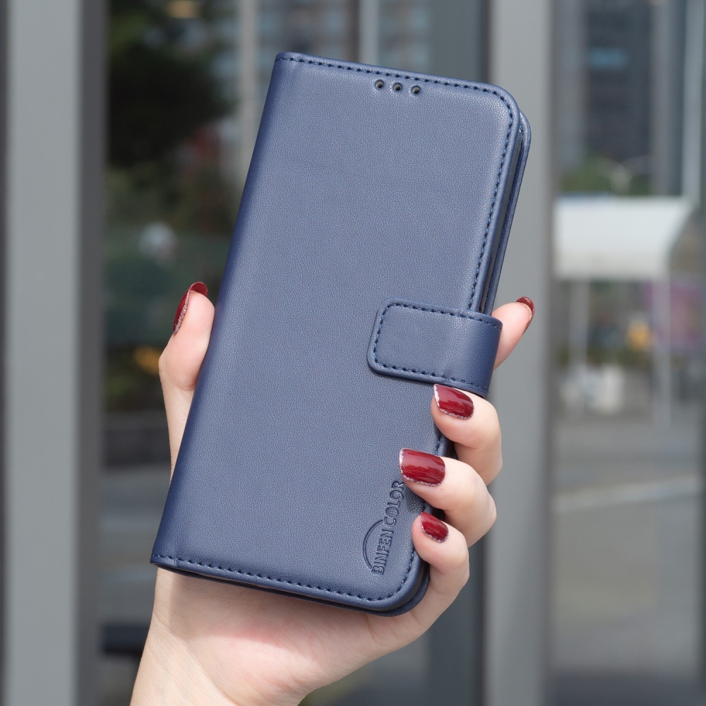 BNF könyvtáska iPhone 17 Pro készülékhez - kék