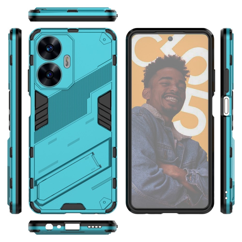 Tartós borítás a Realme C55 készülékhez - világoskék színben