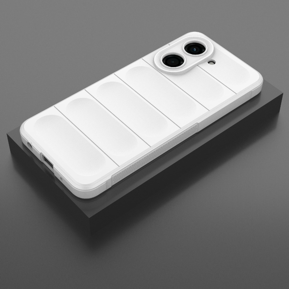 Rugg tartós zselés tok Xiaomi Redmi A5 (171.7x77.8x8.3mm) - fehér