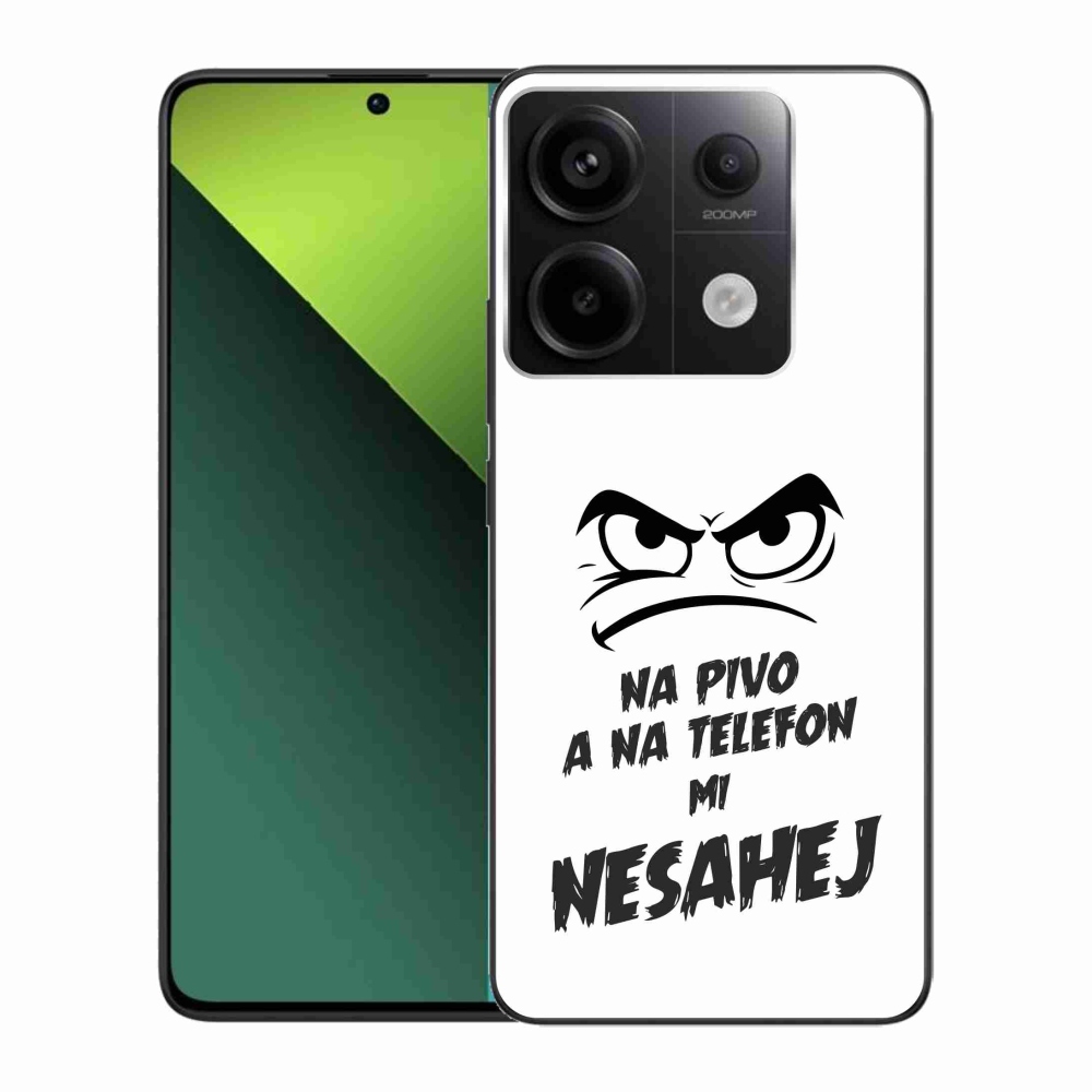 Gél borítás mmCase a Xiaomi Redmi Note 13 Pro 5G/Poco X6 5G - sör motívum 2 fehér háttérhez