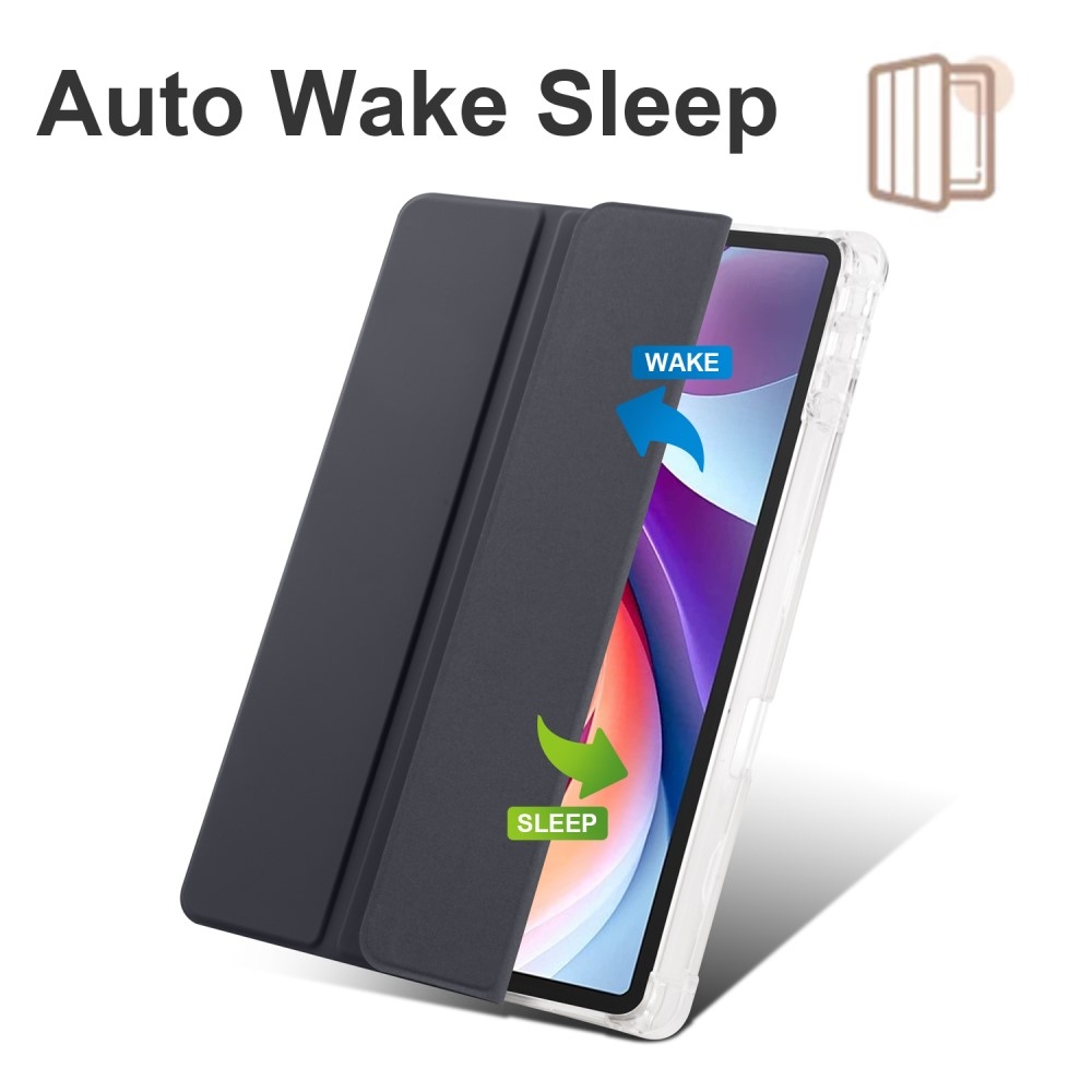 Ügyes záró tok Lenovo Tab M11/Tab K11 készülékhez - fekete