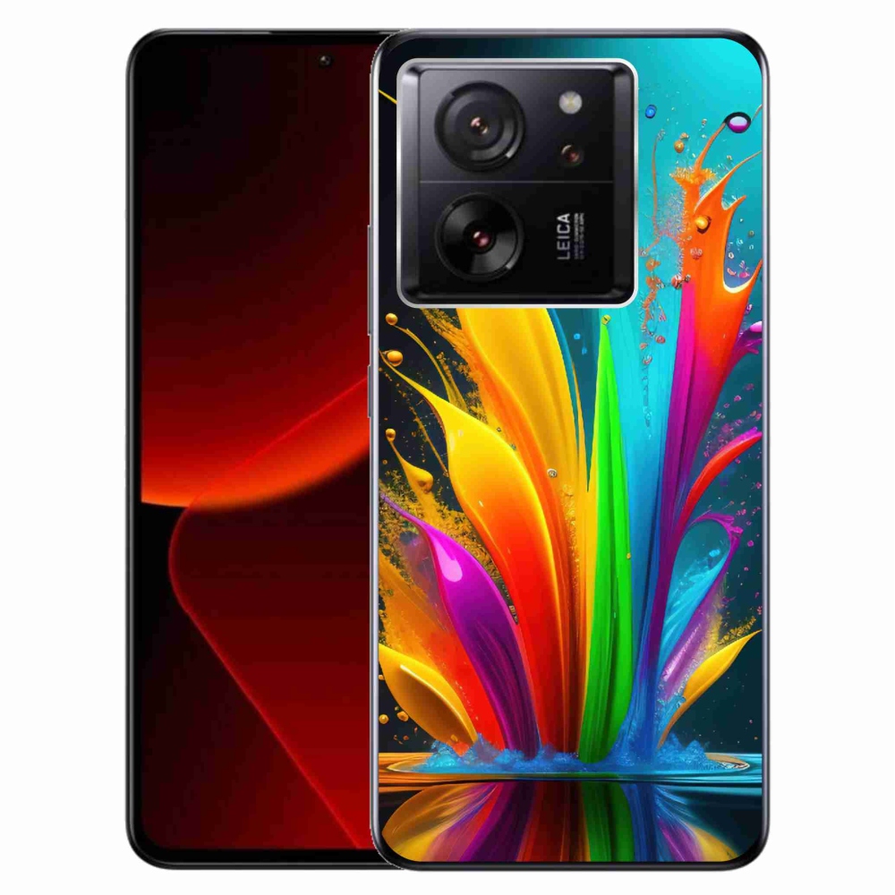 Gél borítás mmCase a Xiaomi 13T/13T Pro számára - absztrakt motívum 1