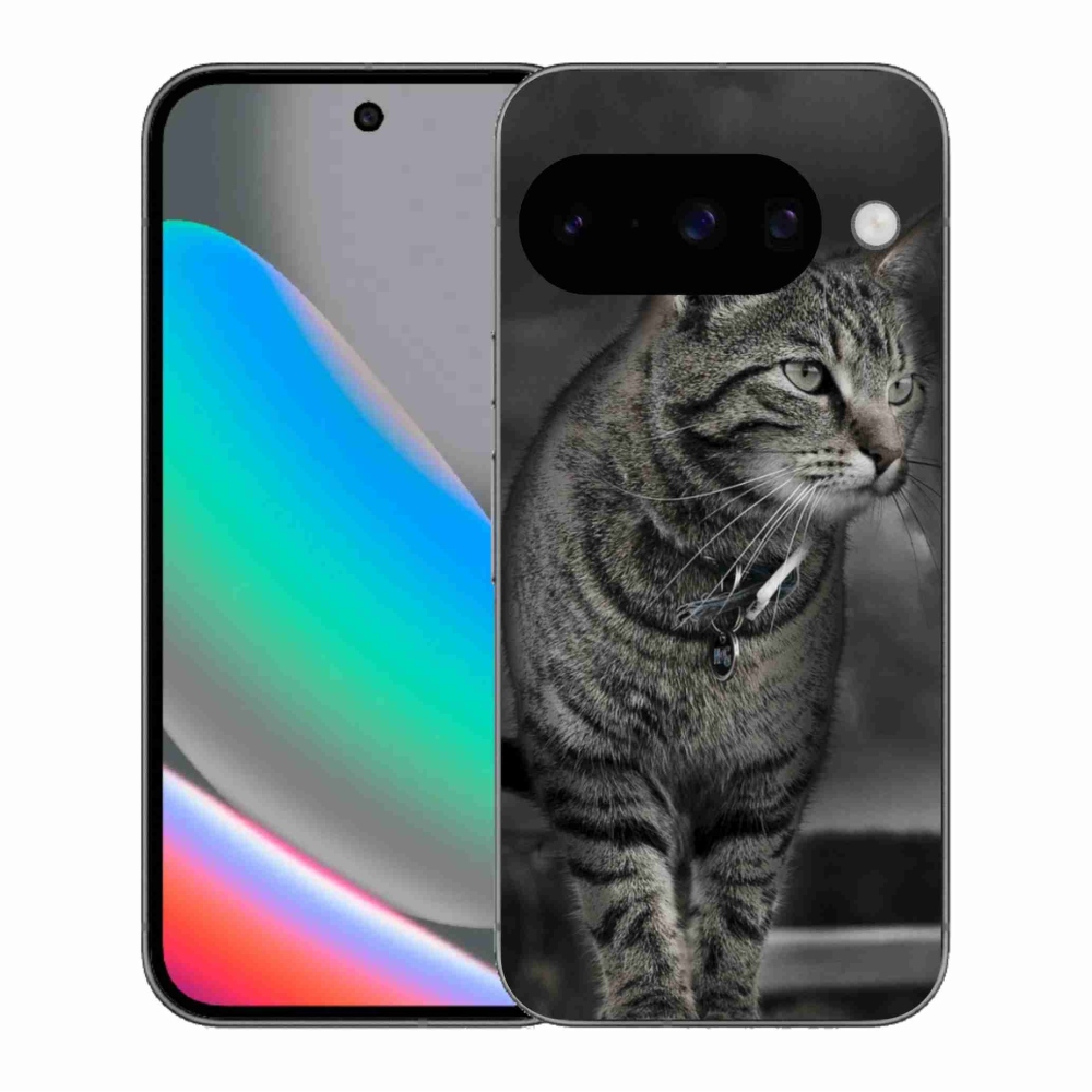 Zselés borítás mmCase a Google Pixel 10 készülékhez - macska