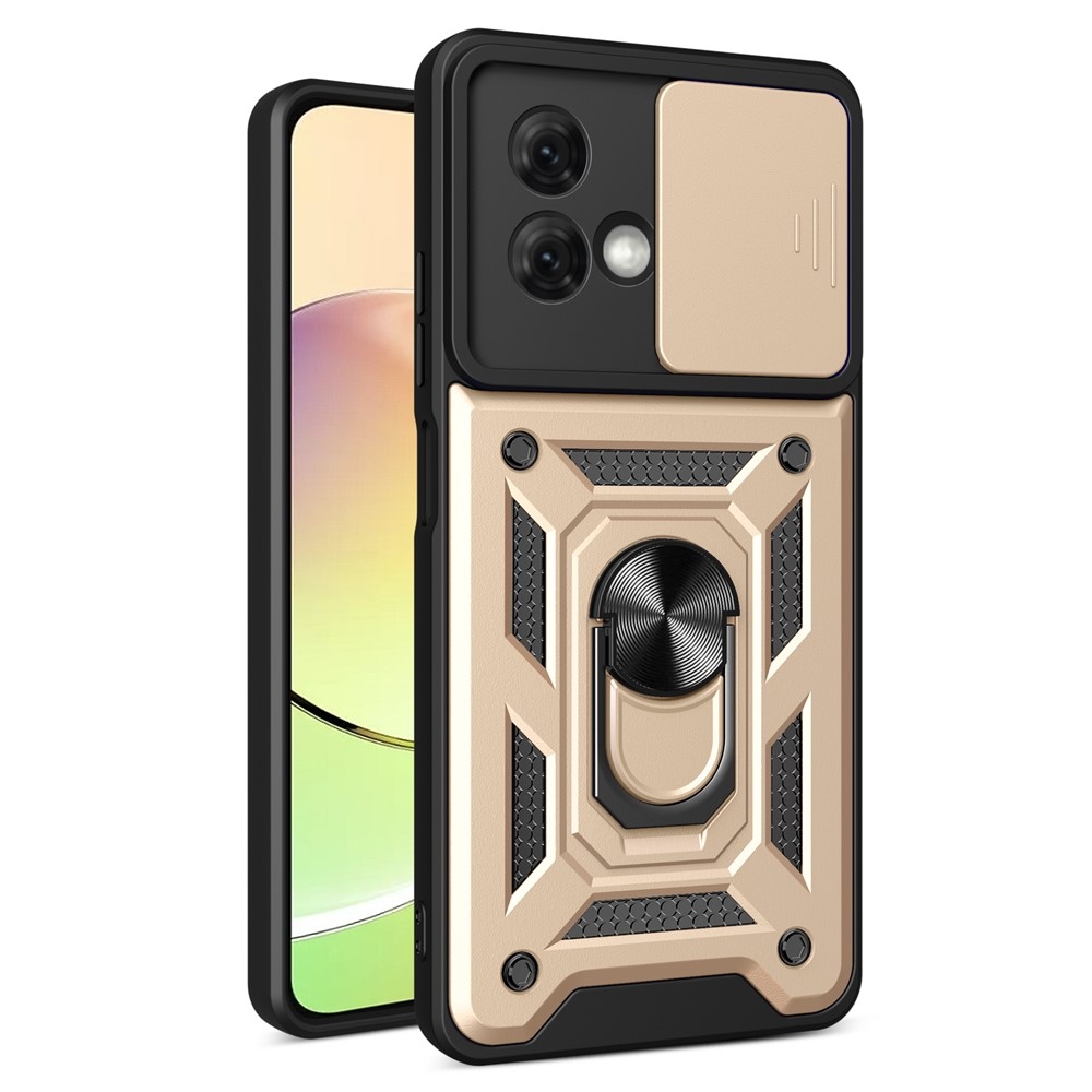 Csúszásálló borítás a Motorola Moto G84 5G készülékhez - arany színben