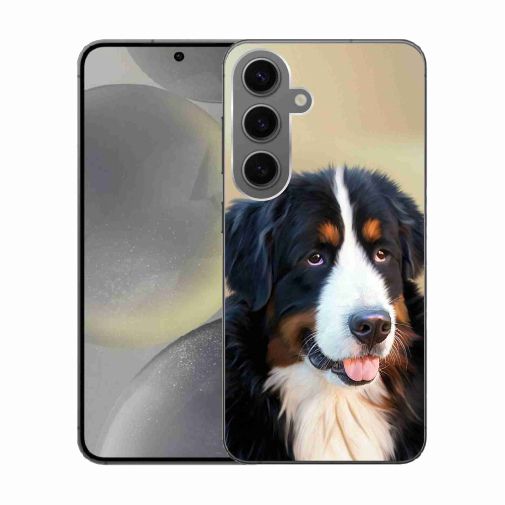 Gél tok mmCase Samsung Galaxy S24 készülékhez - Berni hegyi kutya