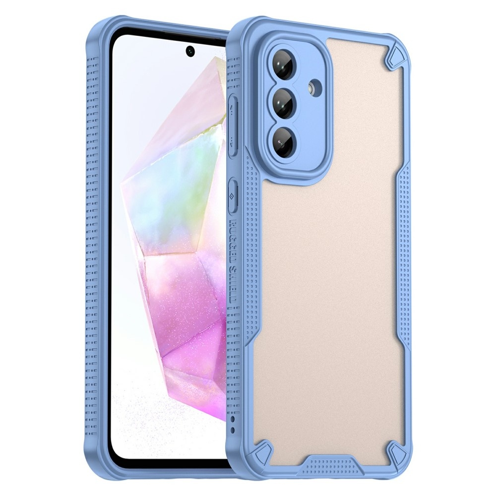 Fagyasztott tartós borítás Samsung Galaxy A36 5G készülékhez - kék