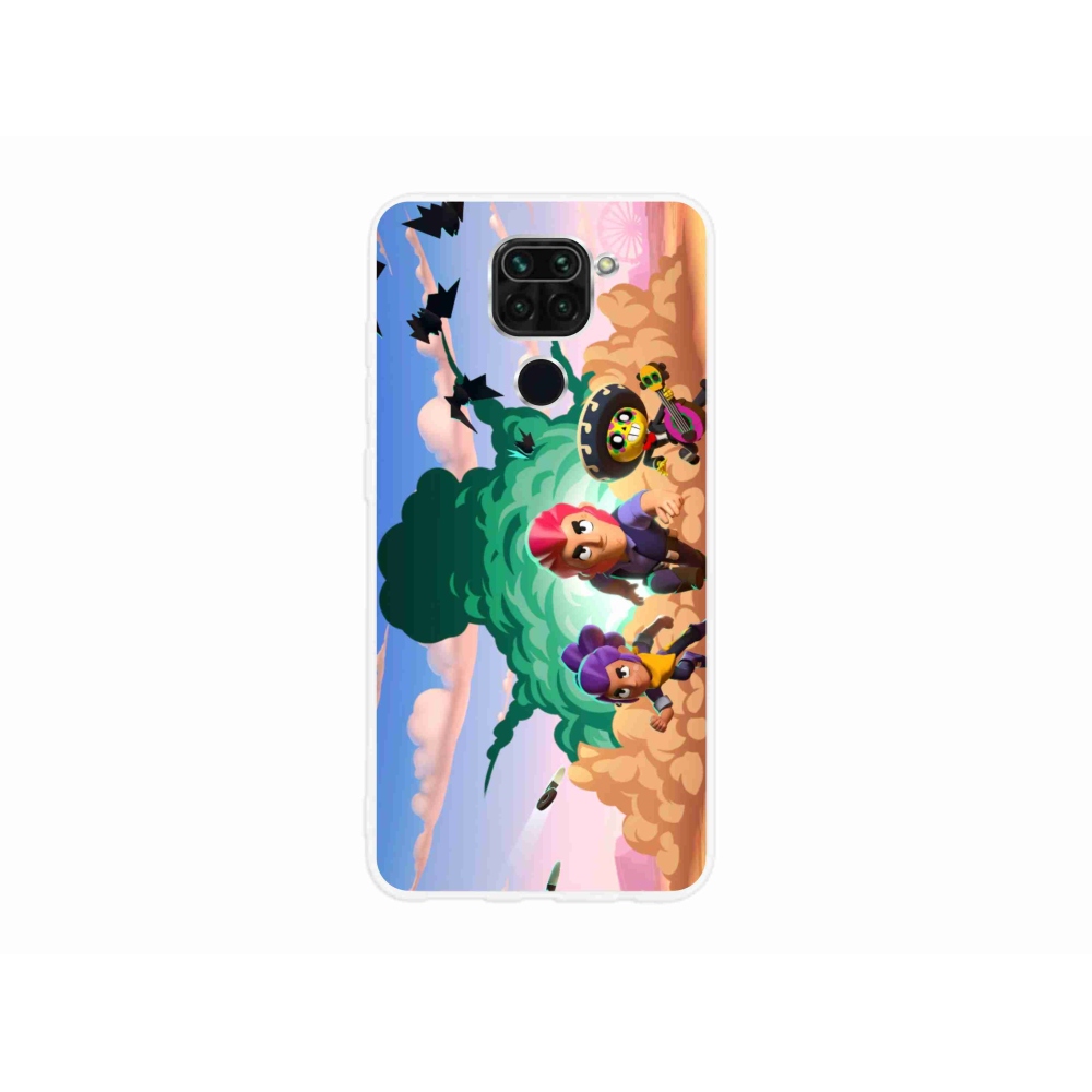 Gél borítás mmCase a Xiaomi Redmi Note 9-hez - verekedés csillagok