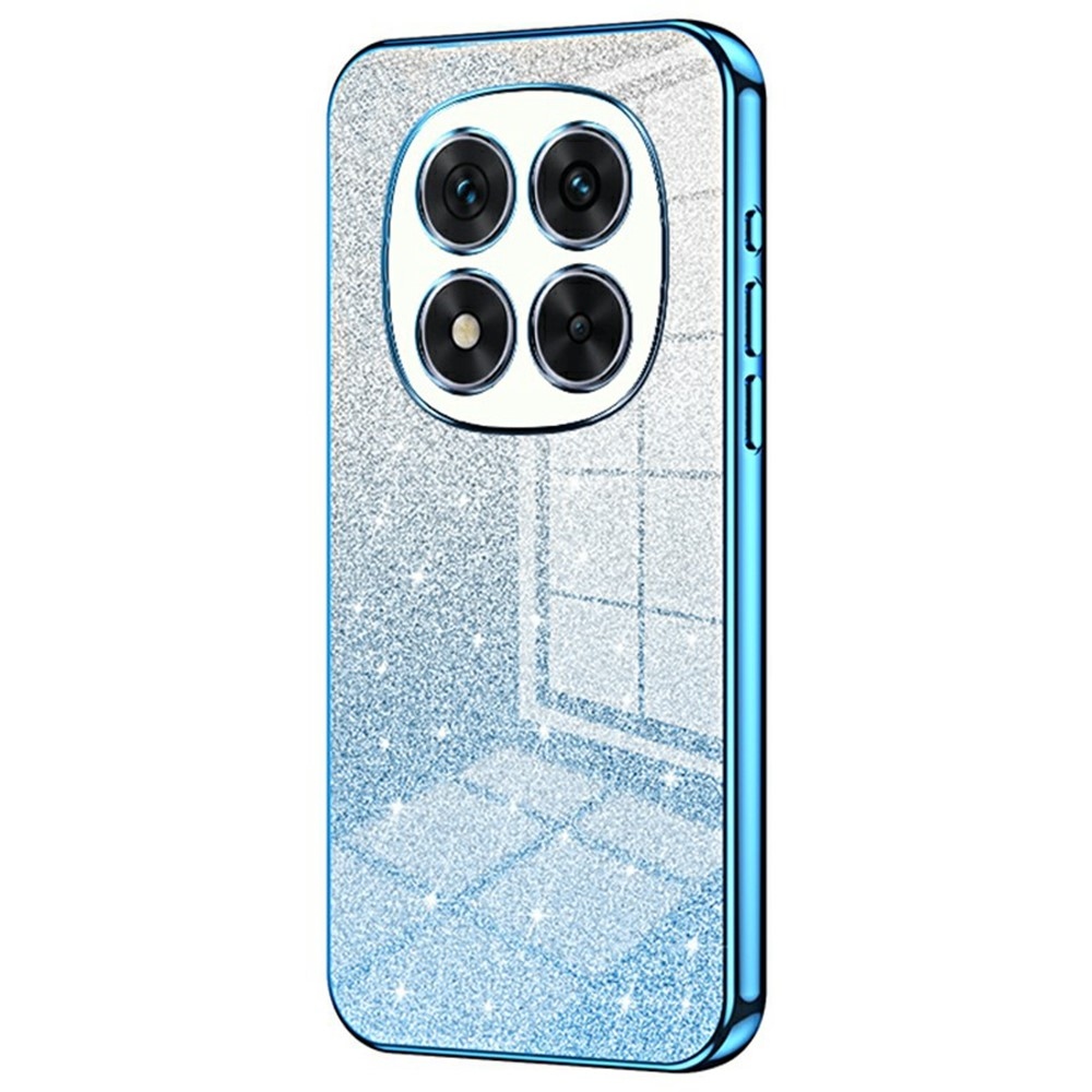 Vágott zselés csillogó tok Xiaomi Redmi Note 14 Pro 5G/Poco X7 5G - kék