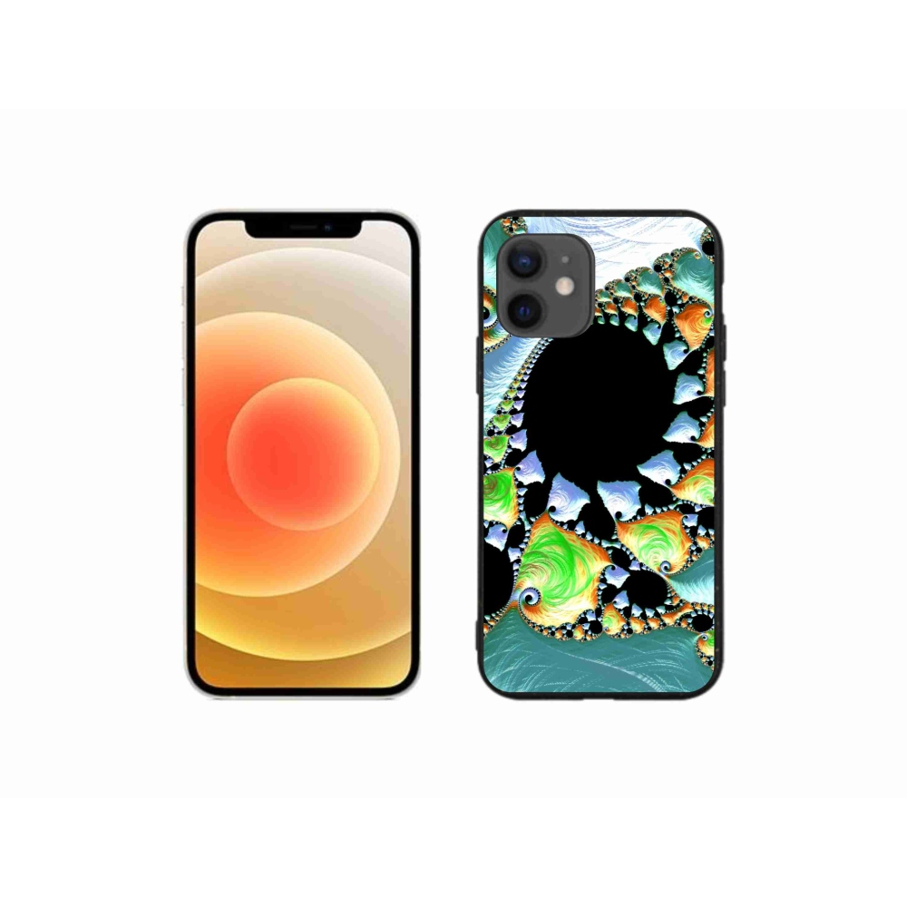 Gél borítás mmCase iPhone 12 mini készülékhez - absztrakt motívum 21