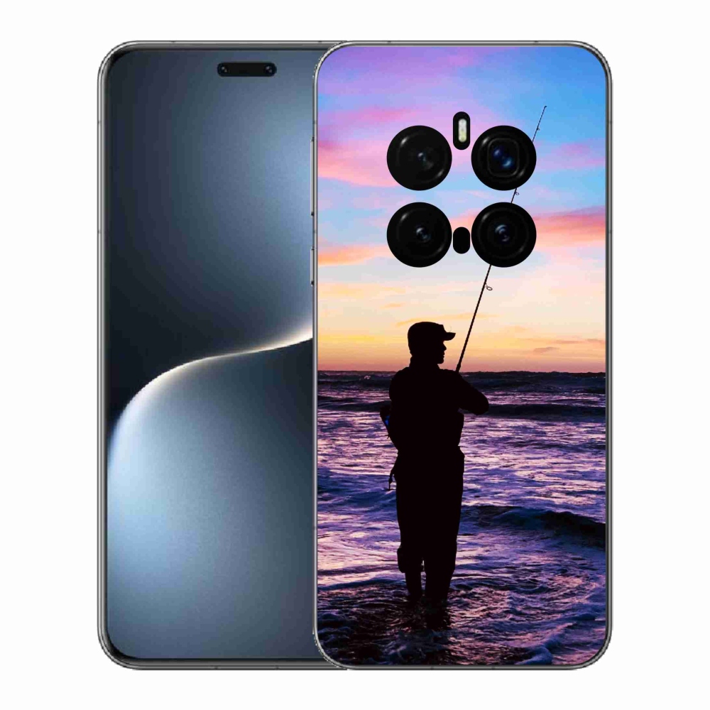 Zselés borítás mmCase a Honor Magic 7 Pro 5G számára - halászat 1