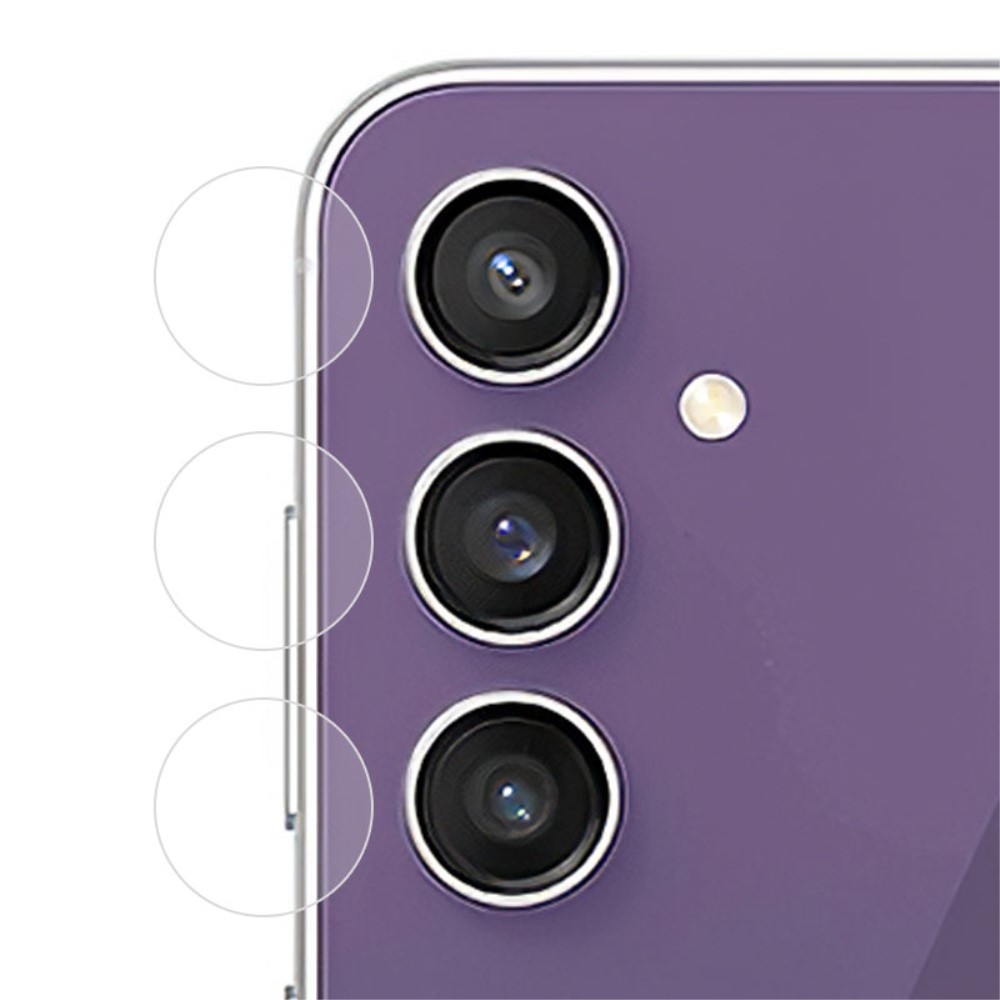 Edzett üvegből készült kamera lencse a Samsung Galaxy S23 FE-nél