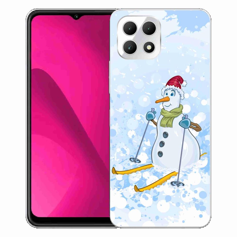 Zselés borítás mmCase a T-Mobile T Phone 2 készülékhez - hóember