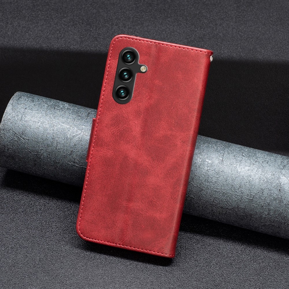 Könyvecske tok Samsung Galaxy A26 5G - piros
