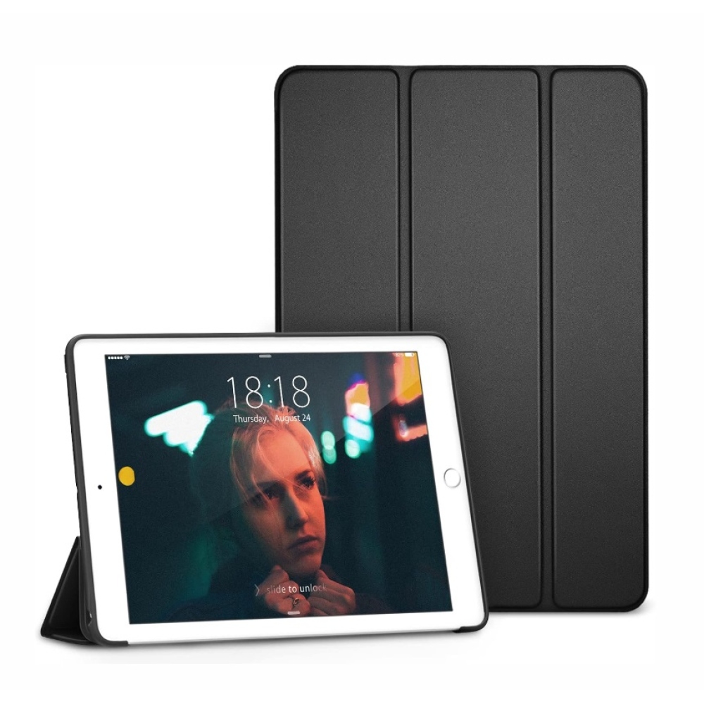Swissten iPad Air (2020)/Air (2022) állítható záródású tok - Fekete