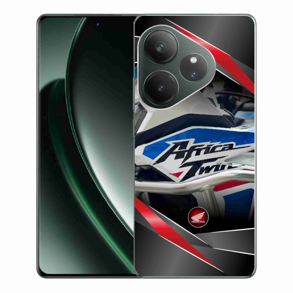 Gél borítás mmCase a Realme GT 6 5G/GT 6T 5G számára - motoros honda