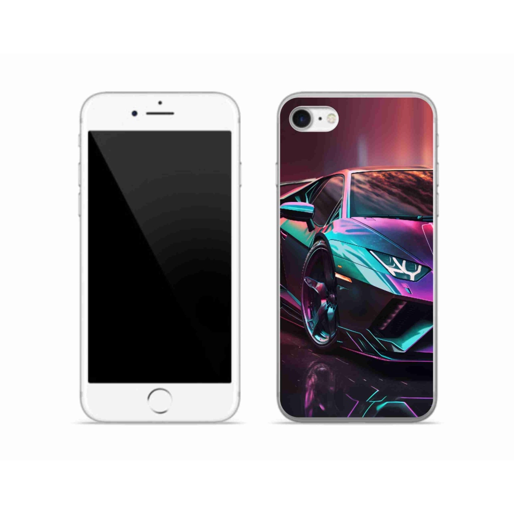 Zselés borítás mmCase iPhone SE (2022) - auto 8