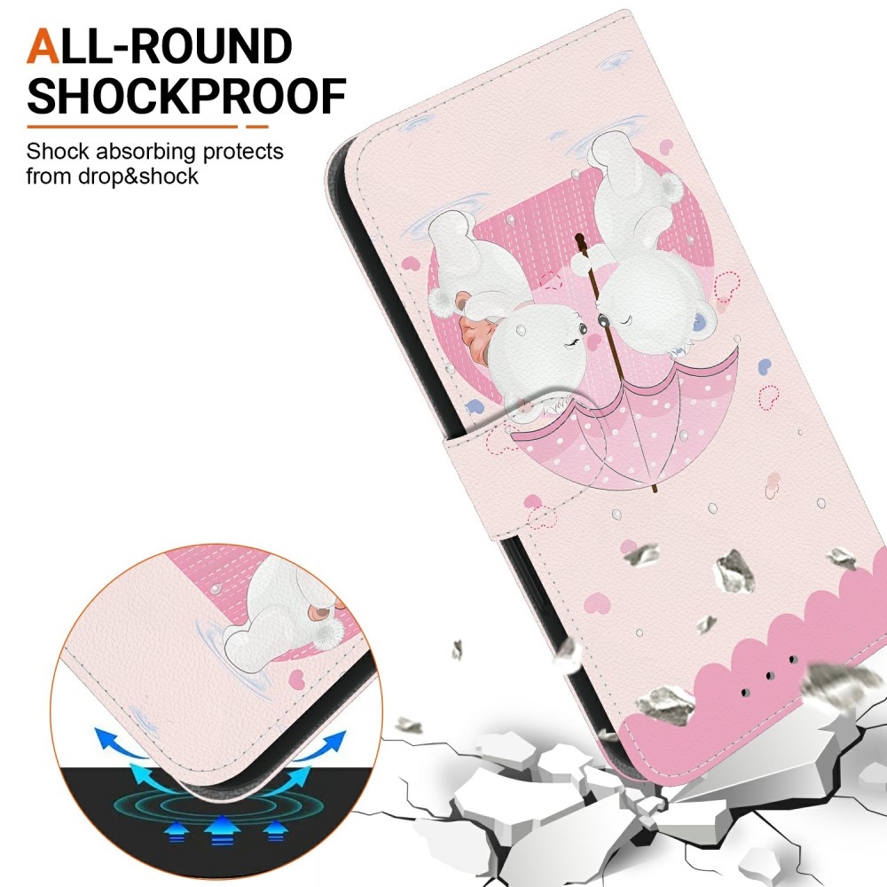 Sokoldalú könyv tok Samsung Galaxy A06 4G - mackókhoz