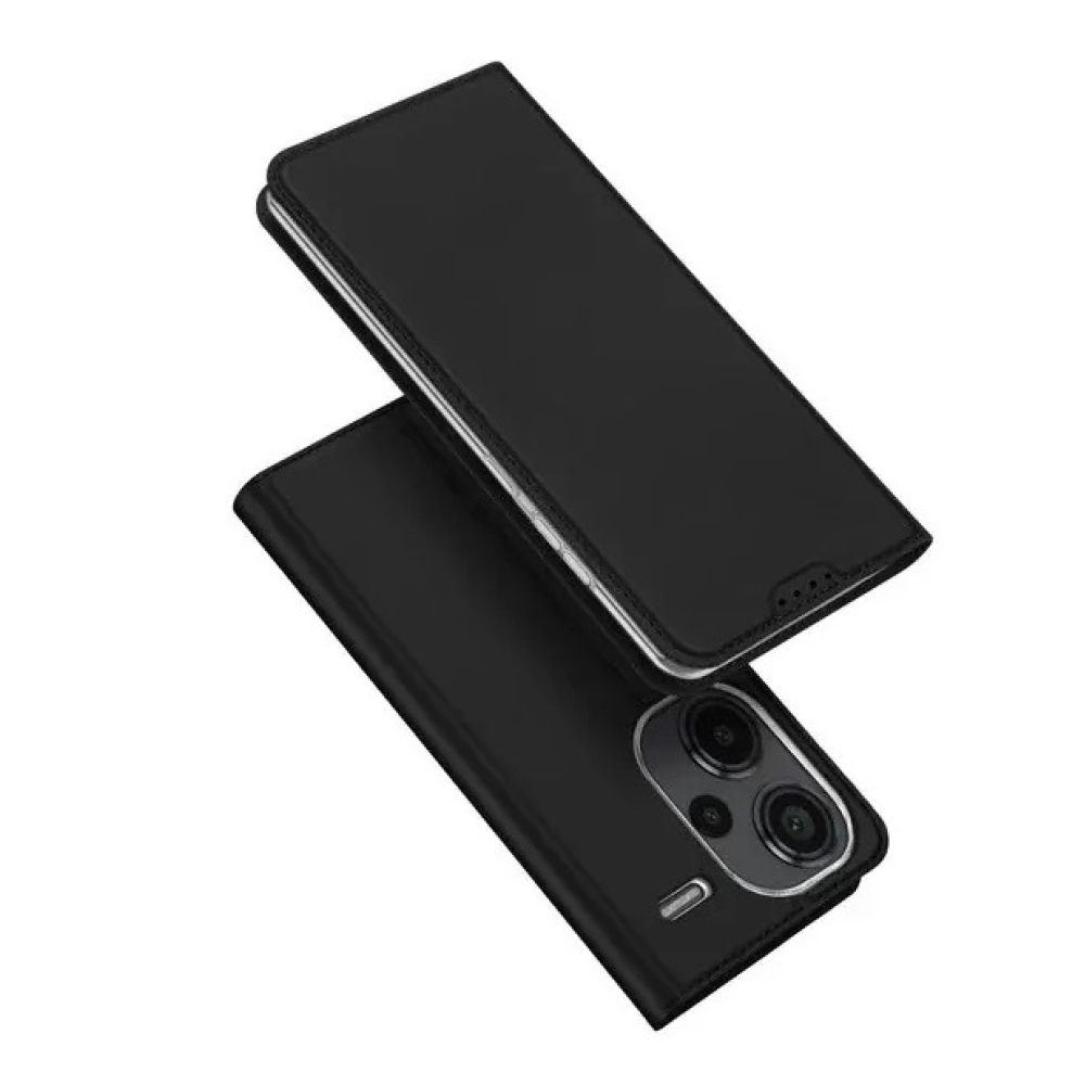 DUX könyvtáska Xiaomi Redmi Note 13 Pro+ 5G - fekete
