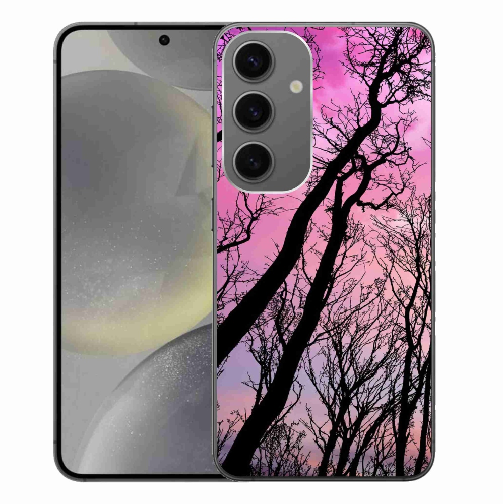 Gél tok mmCase a Samsung Galaxy S24+ készülékhez - kidőlt fák