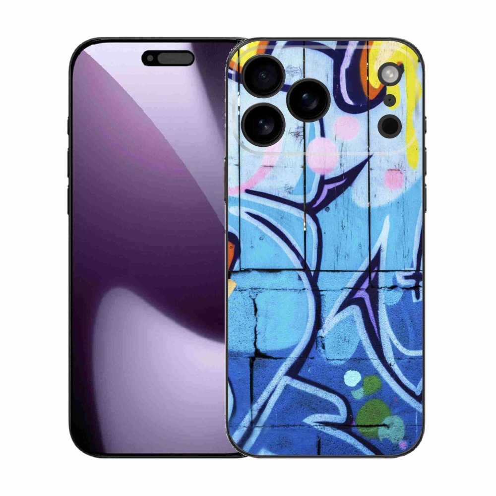Zselés borítás mmCase iPhone 17 Pro Max készülékhez - graffiti