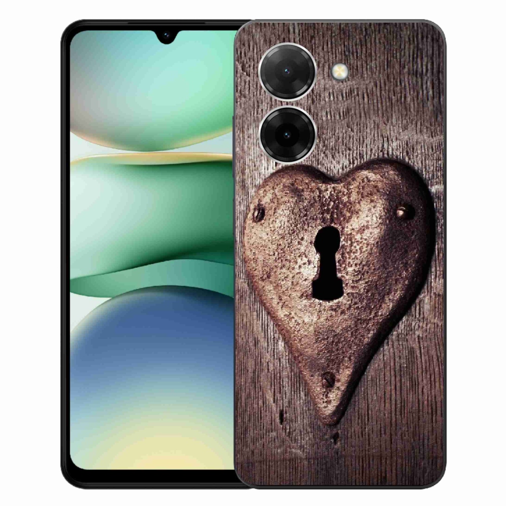 Gél borítás mmCase a Xiaomi Redmi A5 (171.7x77.8x8.3mm) - zár egy szív alakú zárral
