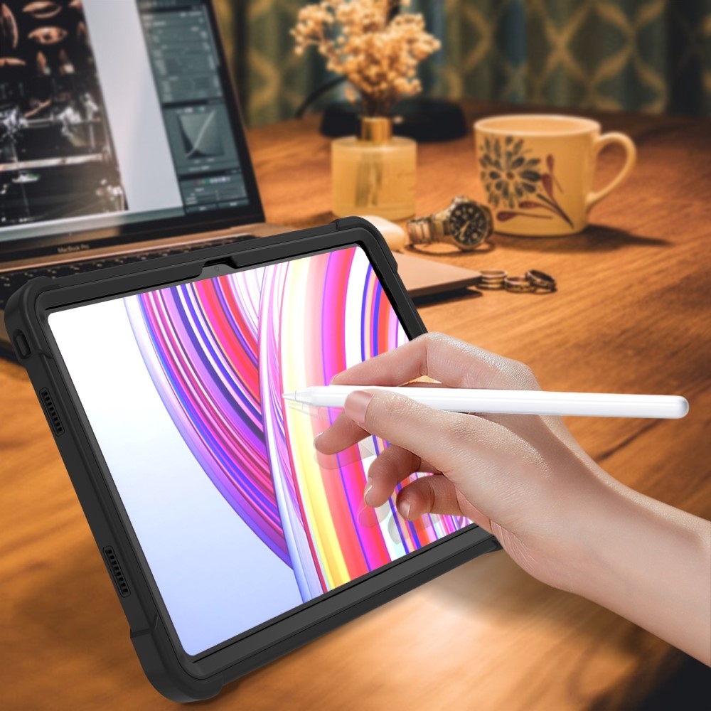 Kick tartós hibrid tok Xiaomi Redmi Pad Pro 4G/5G-hez - fekete