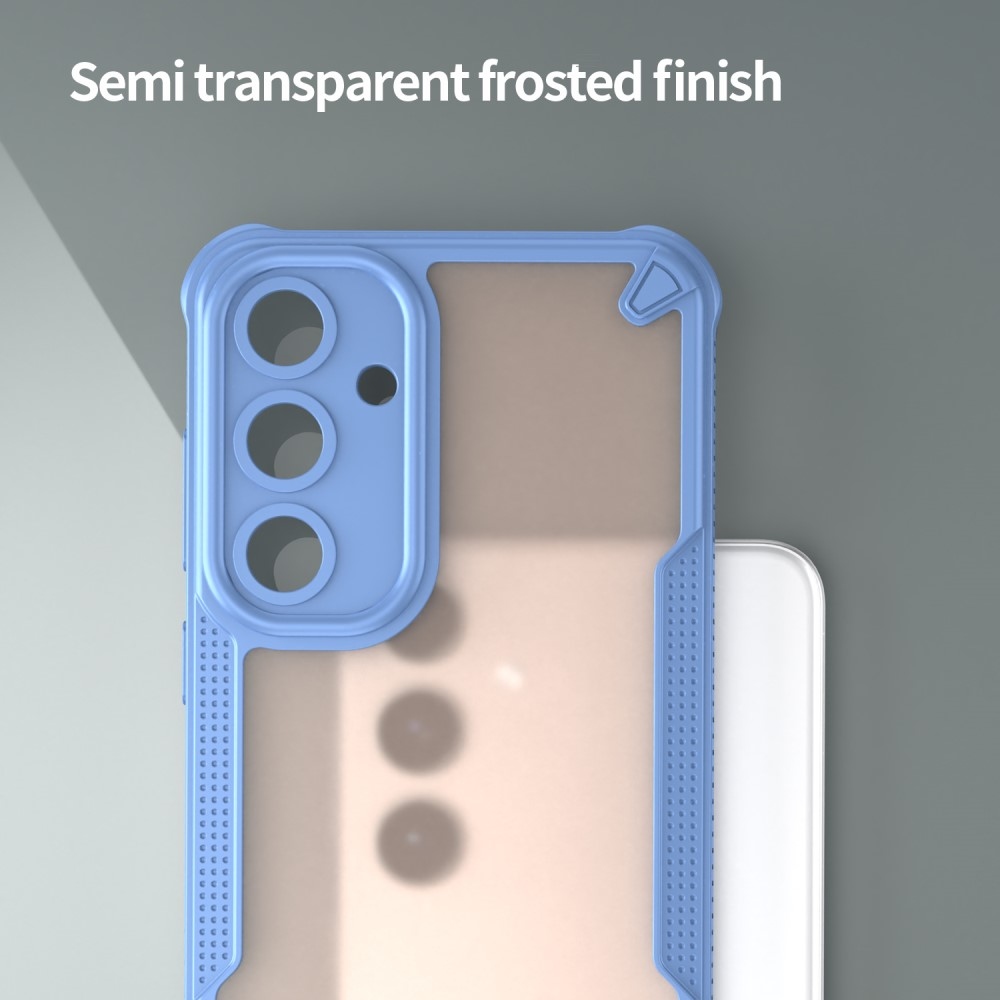 Fagyasztott tartós borítás Samsung Galaxy S25+ készülékhez - kék