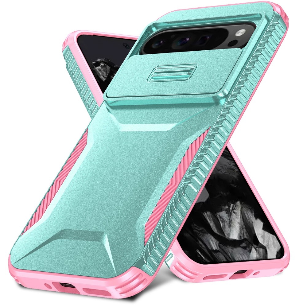 Fedél ellenálló borítás a Google Pixel 10 Pro XL-hez - teal/pink
