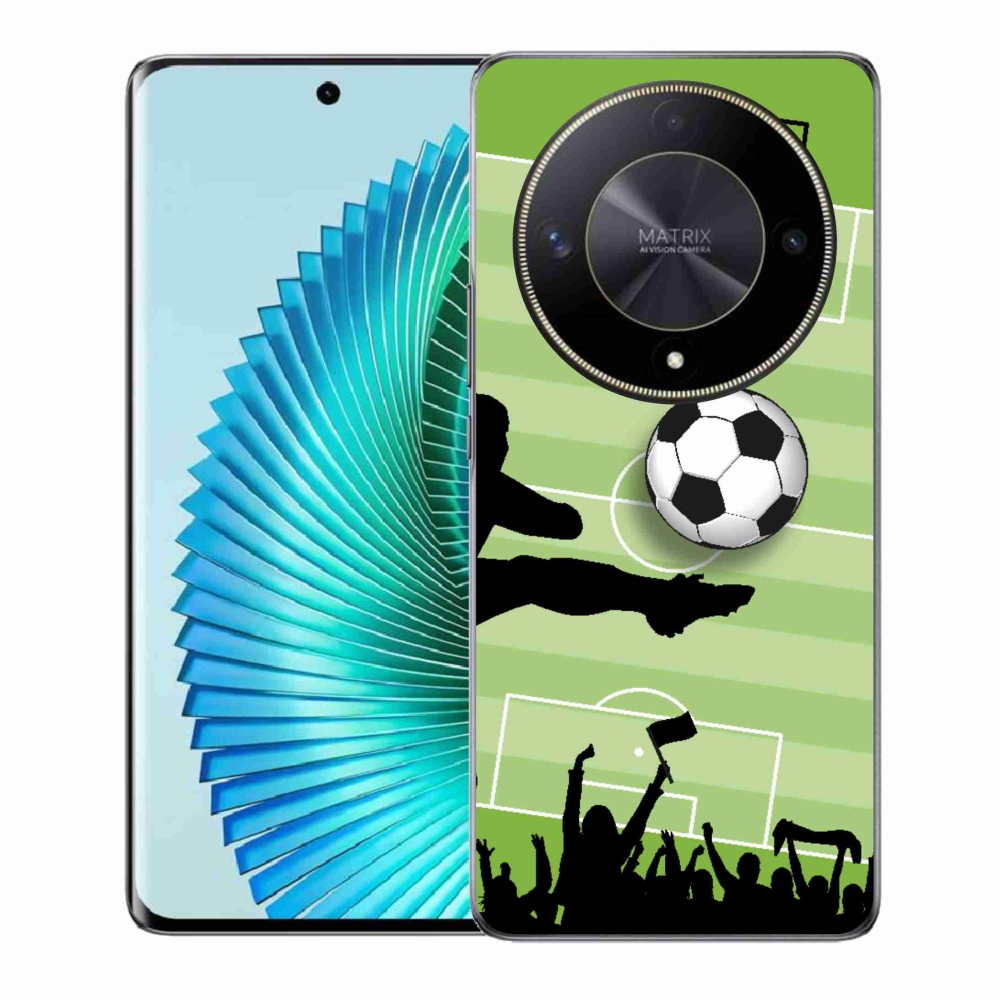 Gél borítás mmCase a Honor Magic 6 Lite 5G számára - futball 3