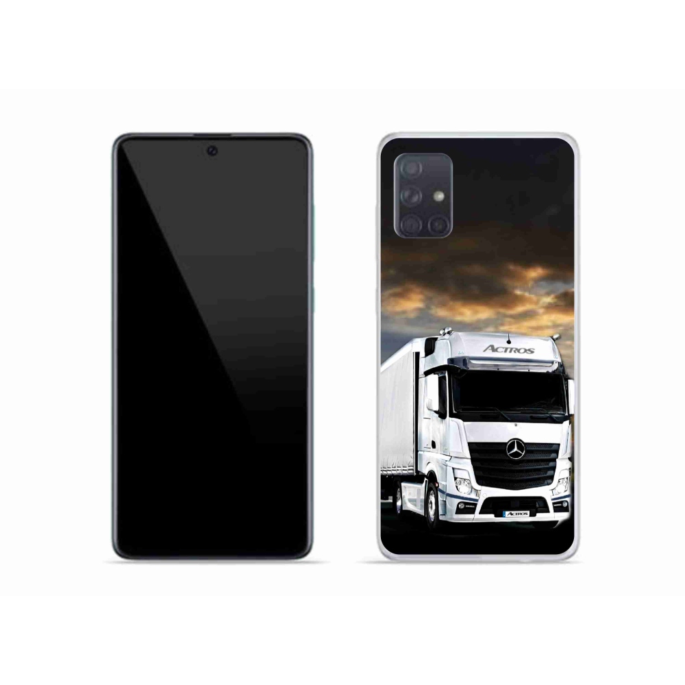 Zselés borítás mmCase Samsung Galaxy A51 - teherautóhoz