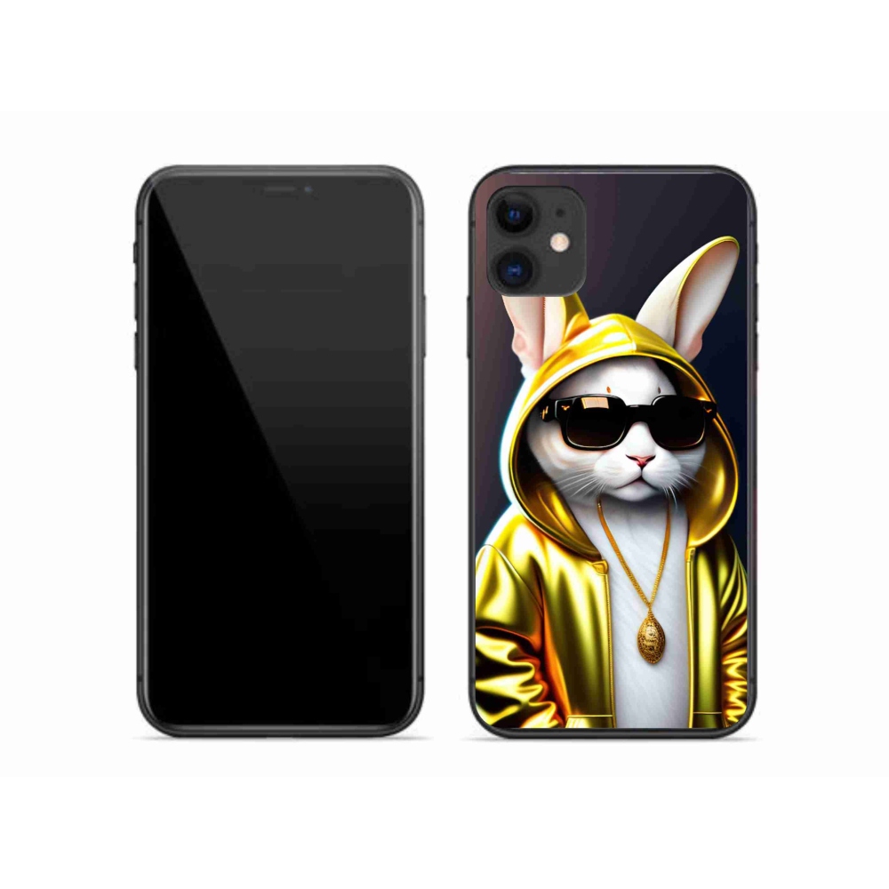 Zselés borítás mmCase iPhone 11 készülékhez - cat boss