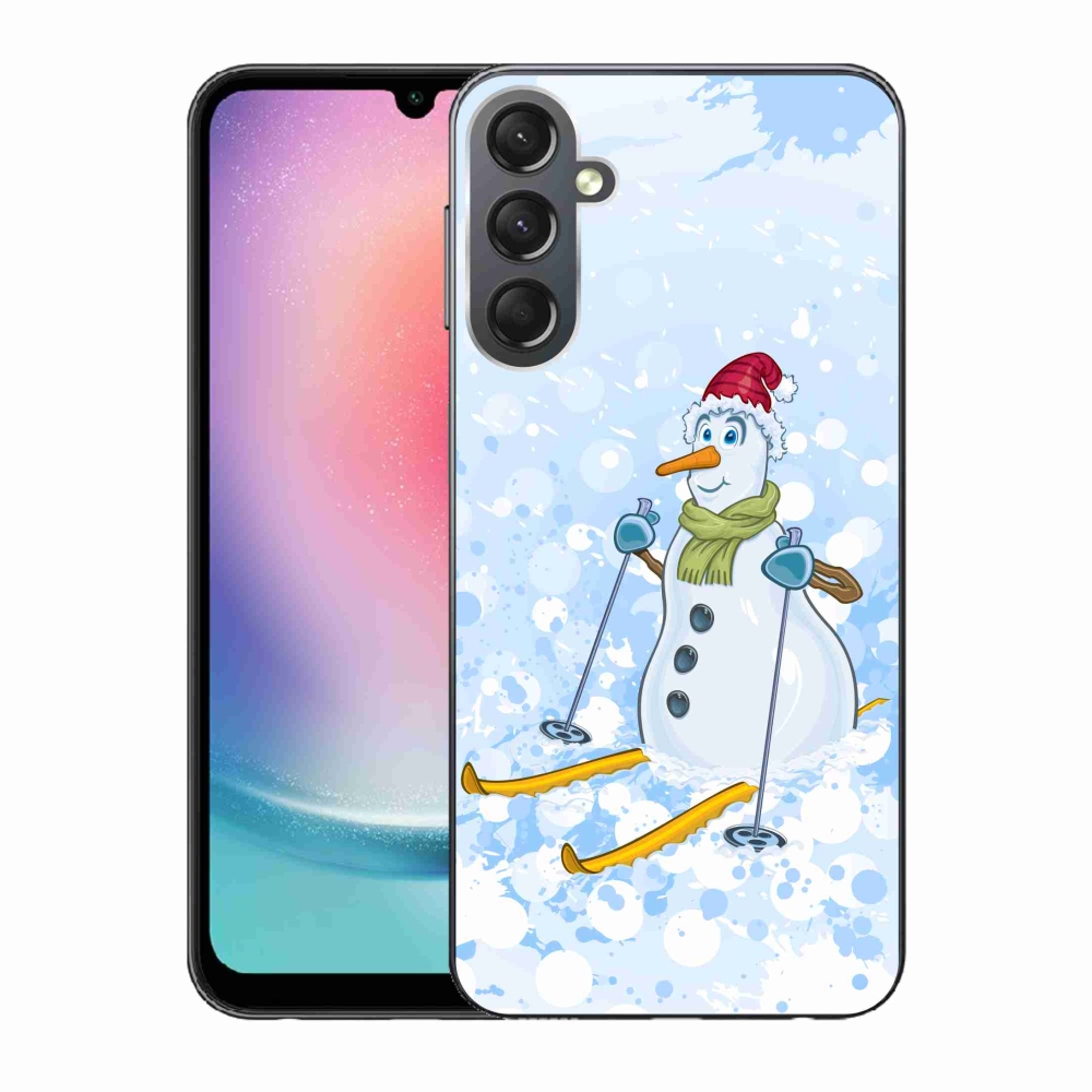 Gél borítás mmCase Samsung Galaxy A24 készülékhez - hóember